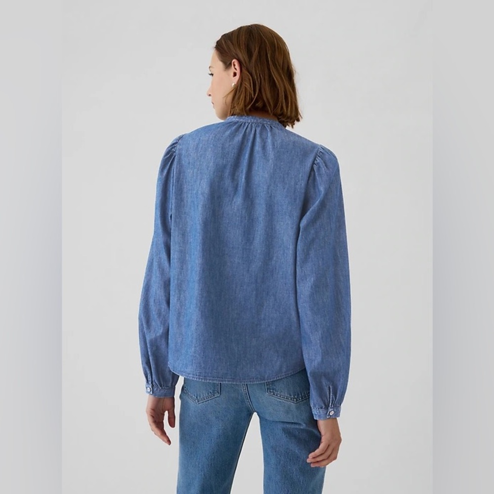 Gap Denim Blouse - image 5